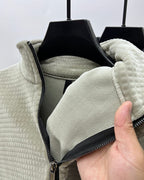 Pull à col zippé en alpaga - Maison Flavigny