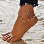 Bracelet de cheville ajustable Brielle - Maison Flavigny