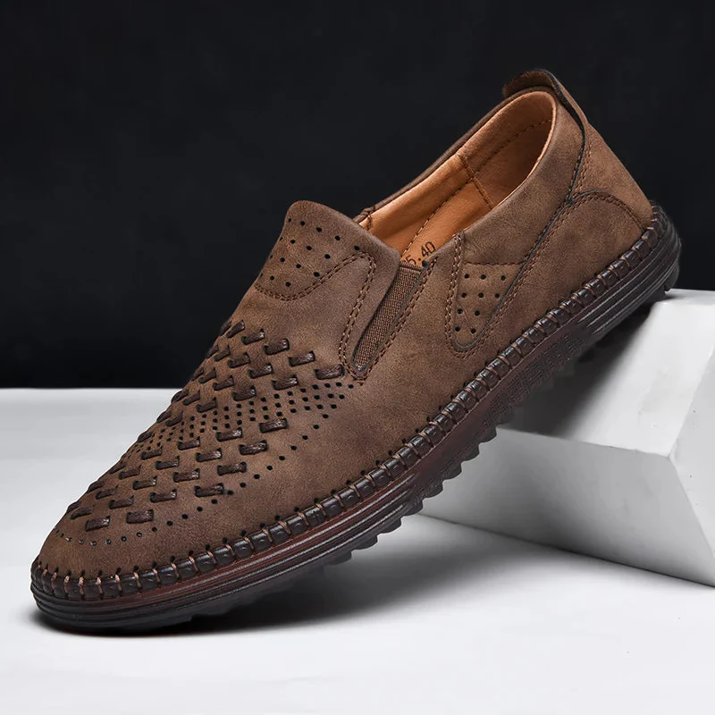 Mocassins en cuir Watford - Maison Flavigny