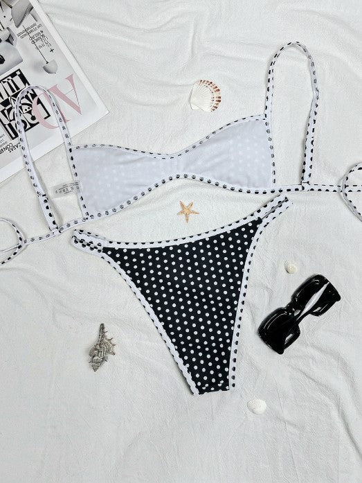 Bikini 2 pièces sexy dos nu à nouer