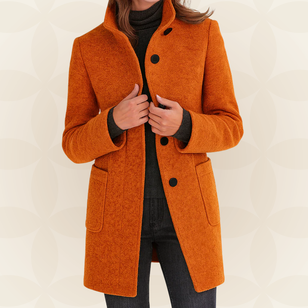 Veste à col montant Anna - Maison Flavigny