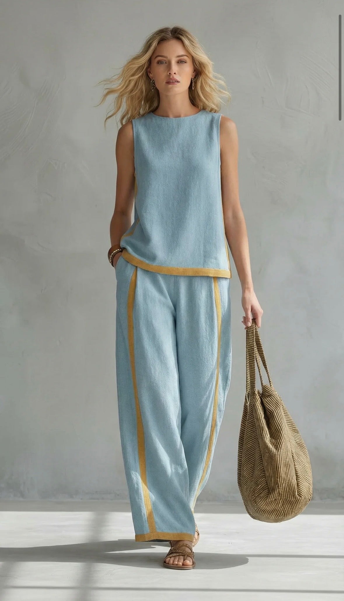 Gilet sans manches Marie - Maison Flavigny