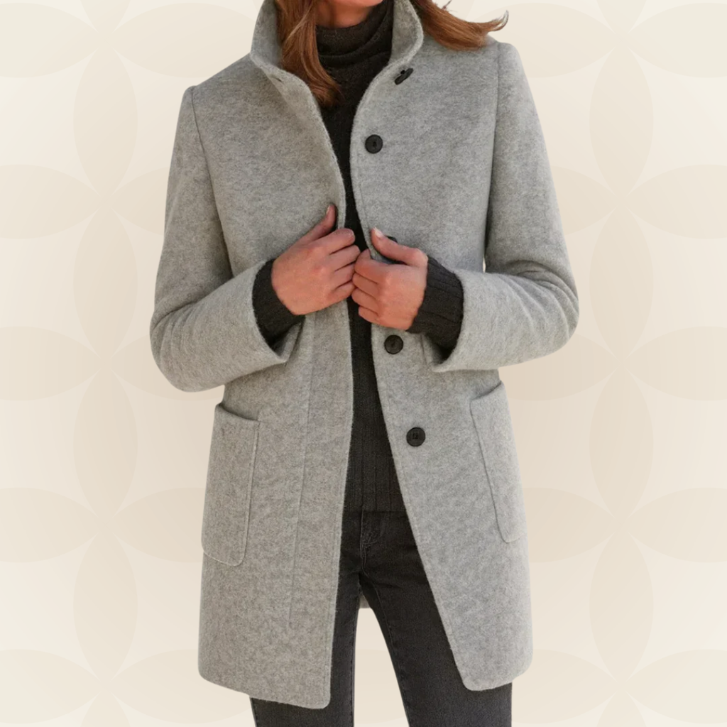 Veste à col montant Anna - Maison Flavigny
