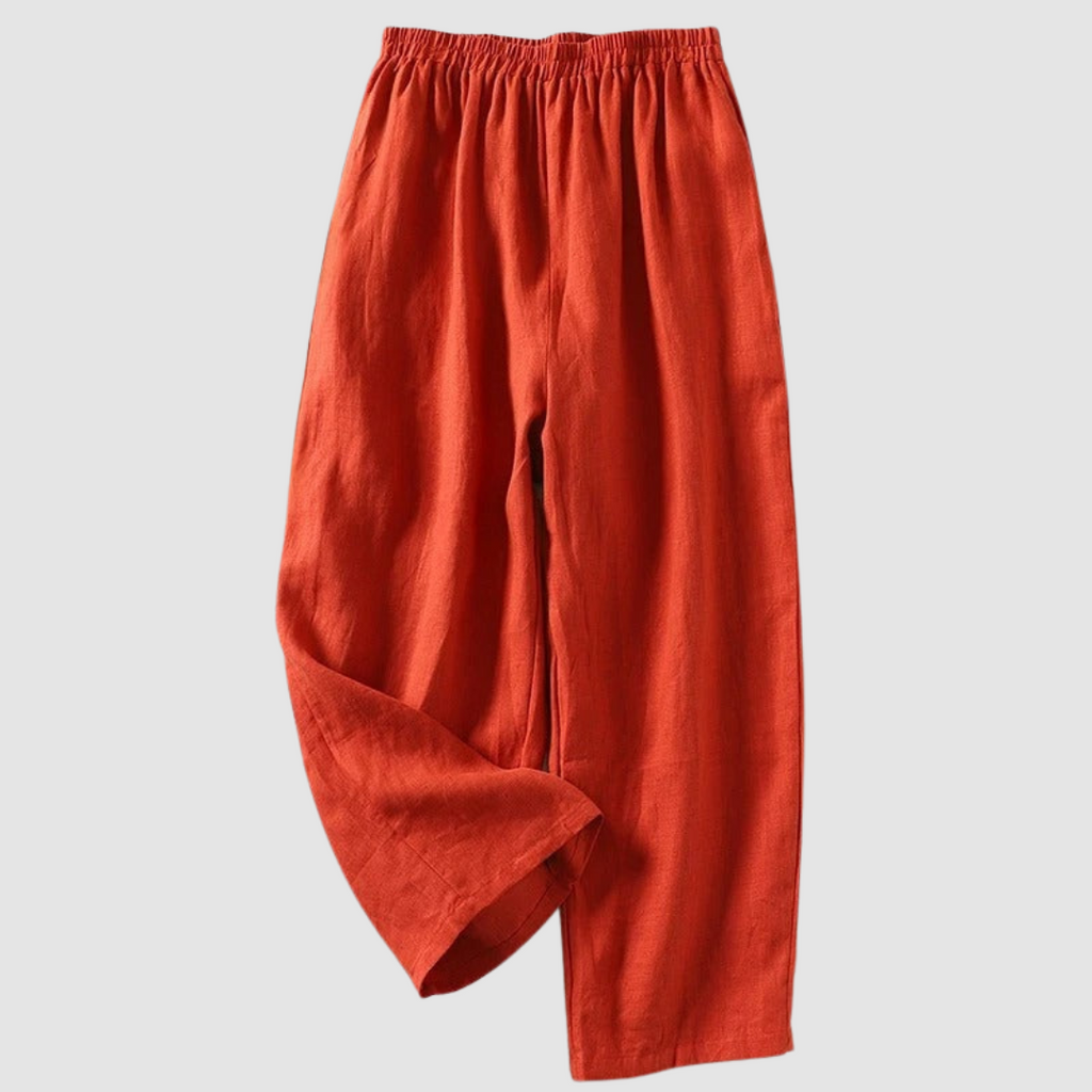Pantalon large taille haute Mya - Maison Flavigny
