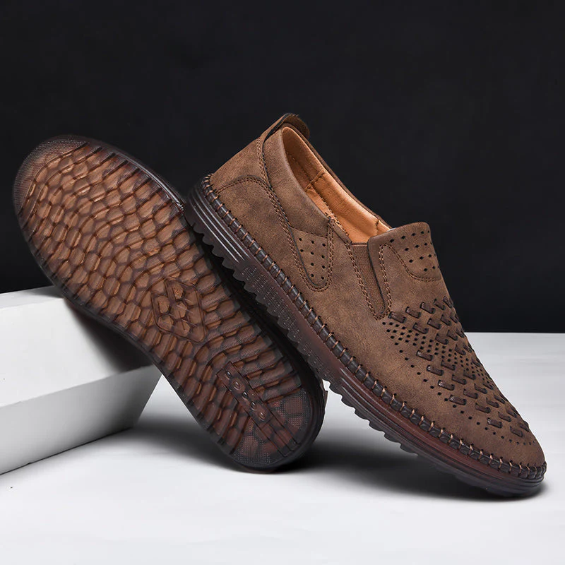 Mocassins en cuir Watford - Maison Flavigny