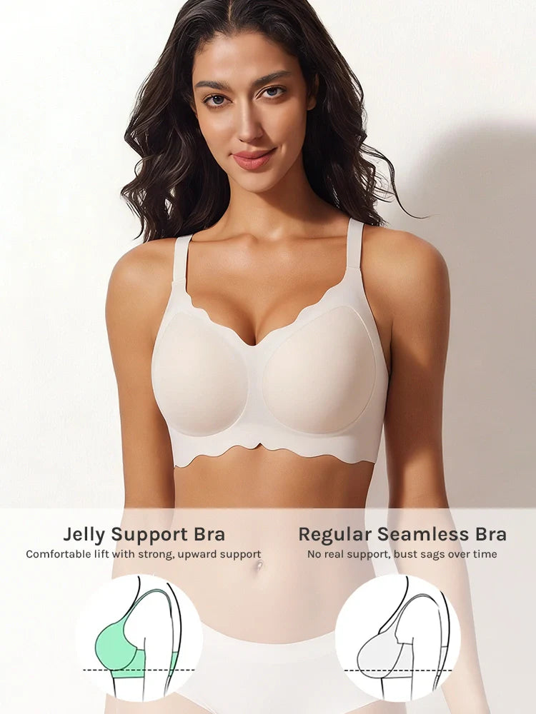 Soutien-gorge Jelly sans armatures à couverture totale