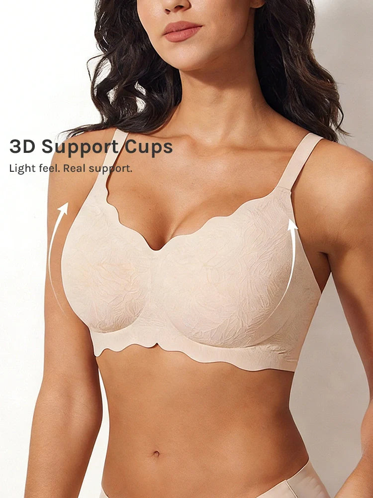 Soutien-gorge Jelly sans armatures à couverture totale