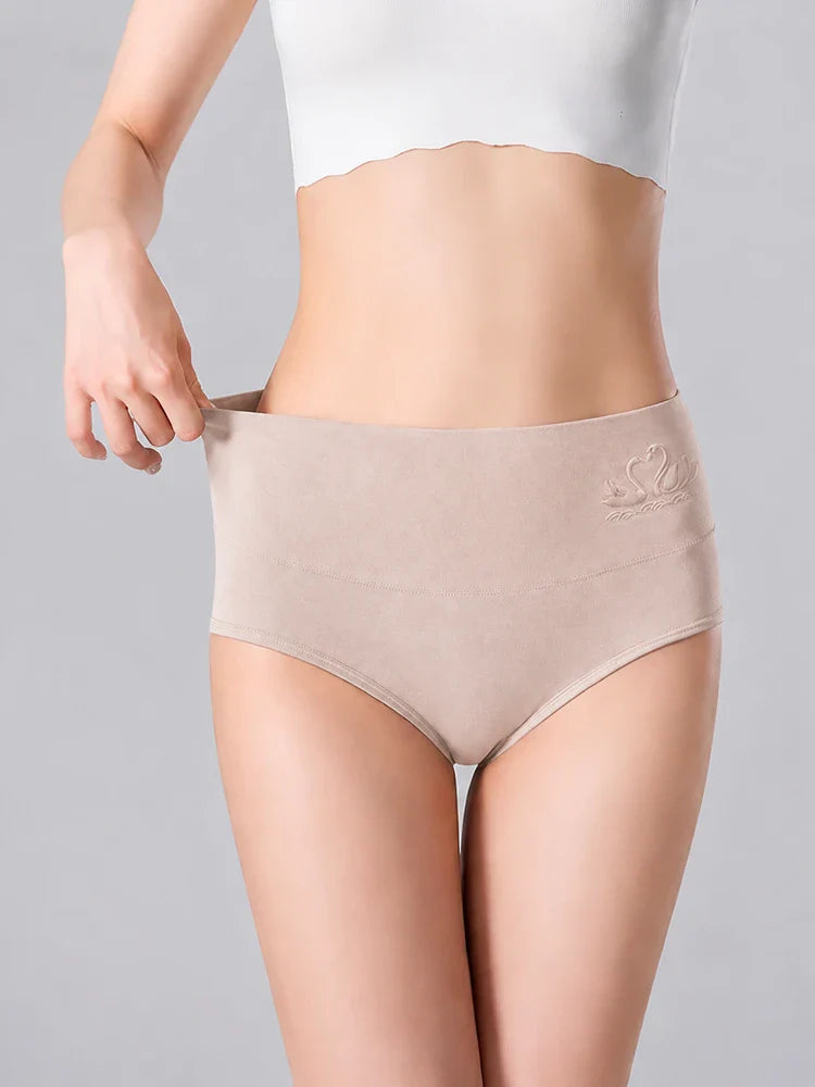 Lot de 5 culottes gainantes taille haute sans coutures