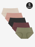 Lot de 5 culottes sans coutures