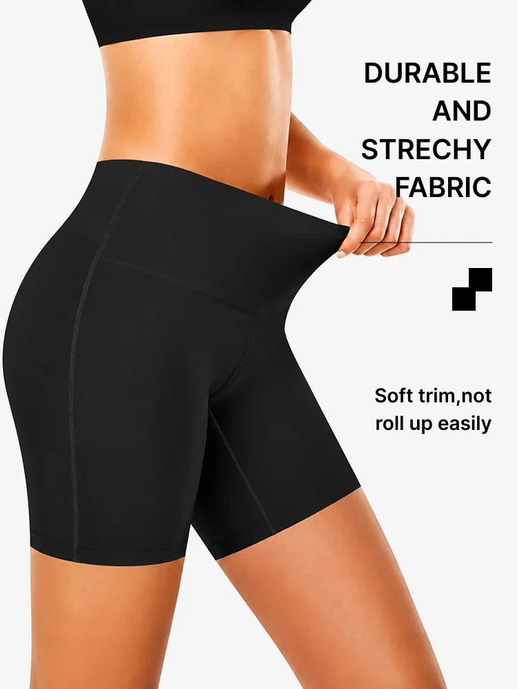 Lot de 4 shorties gainants taille haute sans coutures