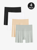 Lot de 4 shorties gainants taille haute sans coutures