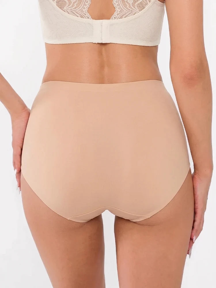 Lot de 5 culottes taille haute en coton pour femme