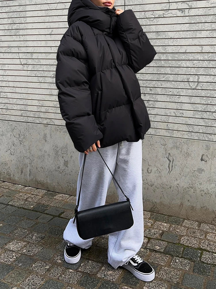 Doudoune matelassée à capuche