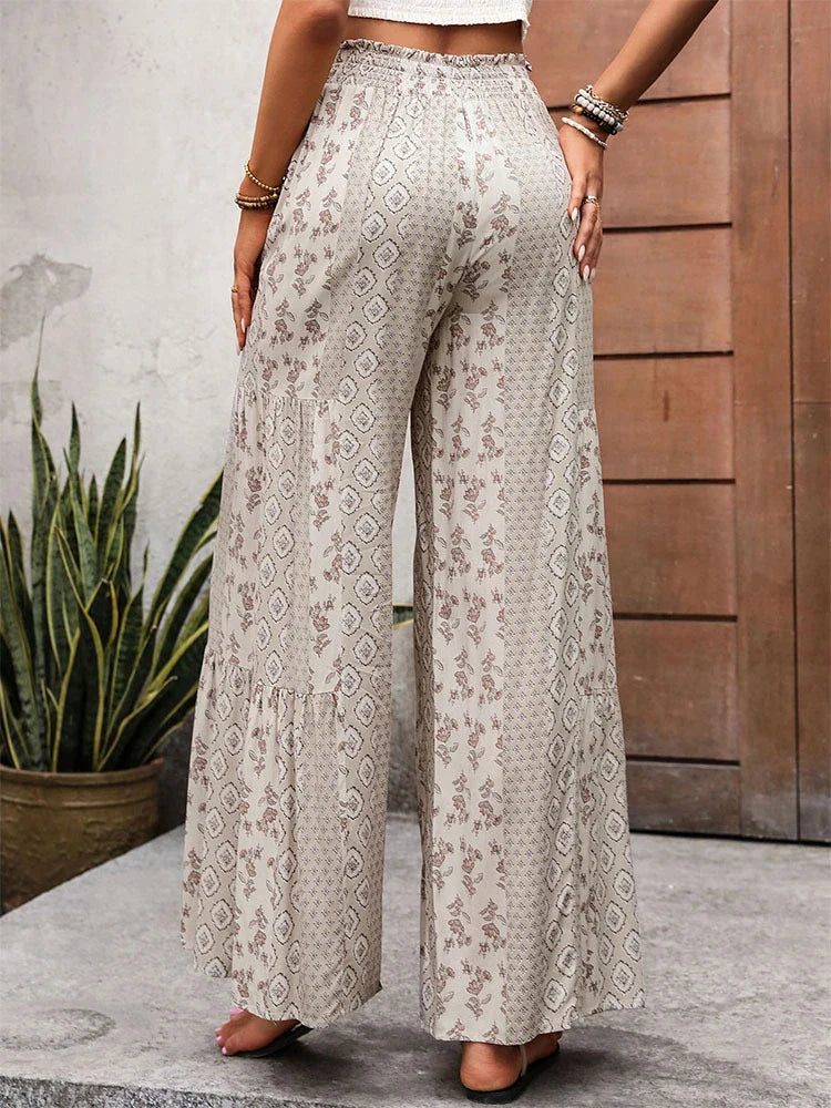Short d'été plissé femme taille haute avec poches