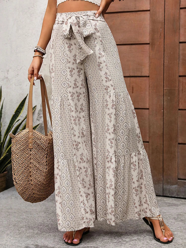 Short d'été plissé femme taille haute avec poches