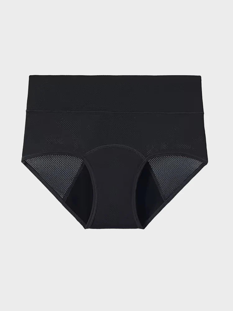 Lot de 5 – Culottes menstruelles anti-fuites taille haute pour femme