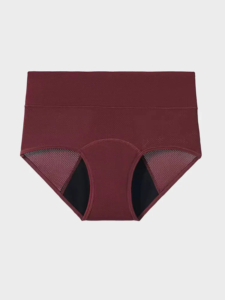 Lot de 5 – Culottes menstruelles anti-fuites taille haute pour femme