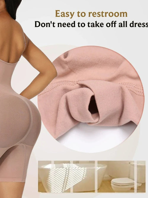 Body gainant ventre plat effet push-up fessiers