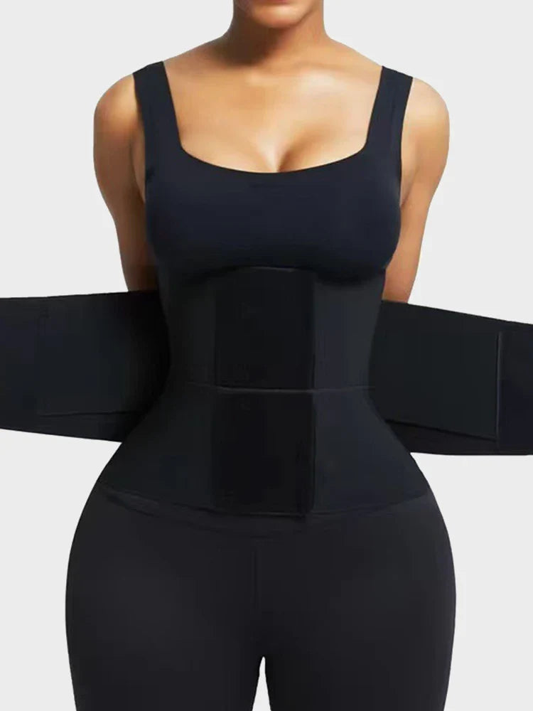 Ceinture gainante ventre plat à triple enroulement