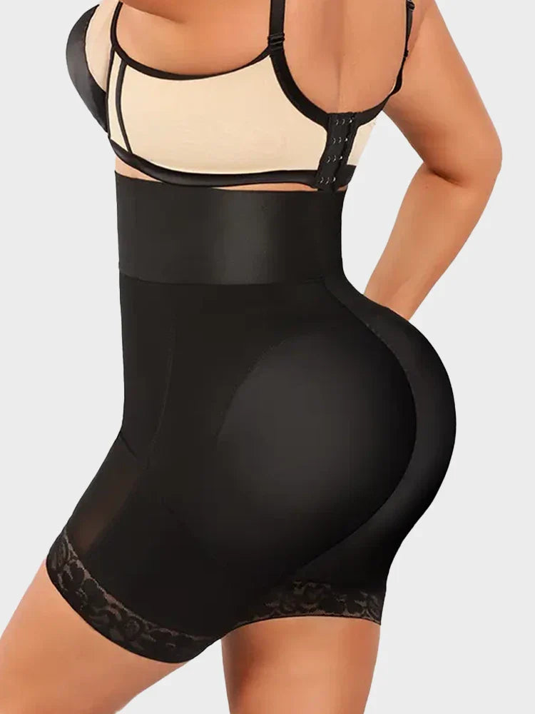Short gainant taille haute effet push-up – Gaine de compression