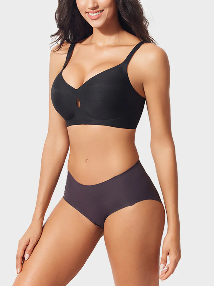 Soutien-gorge push-up sans coutures effet gainant