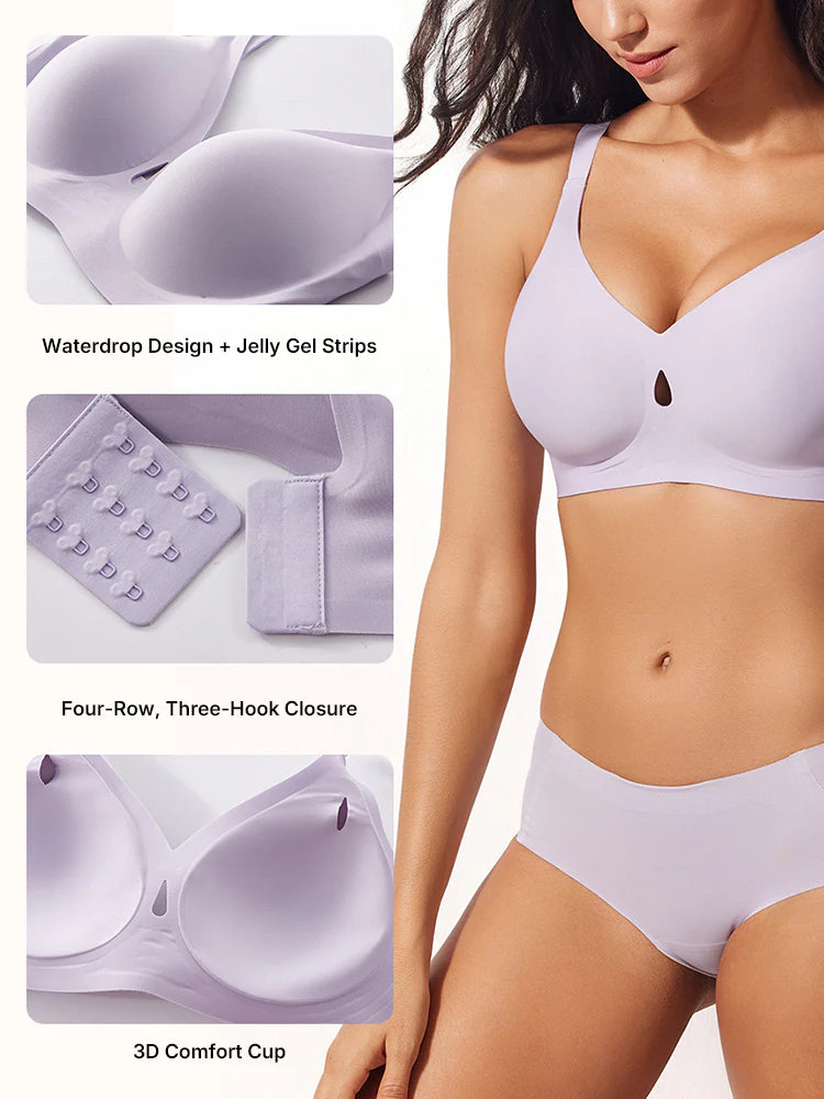 Soutien-gorge push-up sans coutures effet gainant