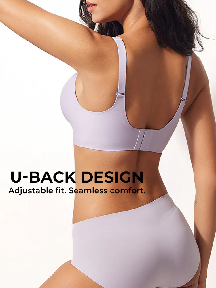 Soutien-gorge push-up sans coutures effet gainant
