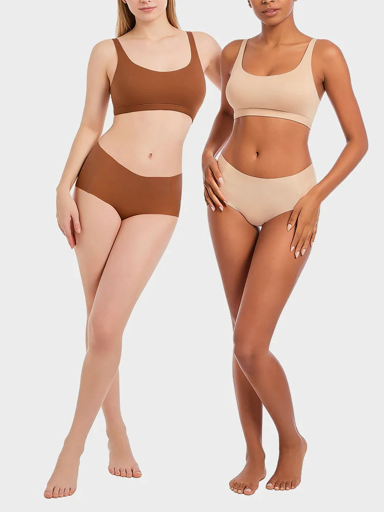 Lot de 5 culottes sans coutures