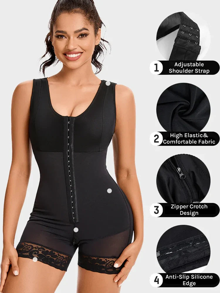 Faja colombienne gainante – Ventre plat & effet push-up fessiers