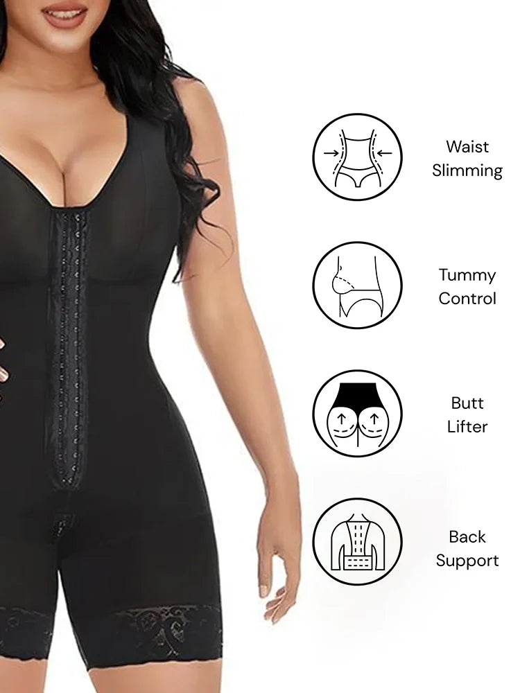 Faja colombienne gainante – Ventre plat & effet push-up fessiers