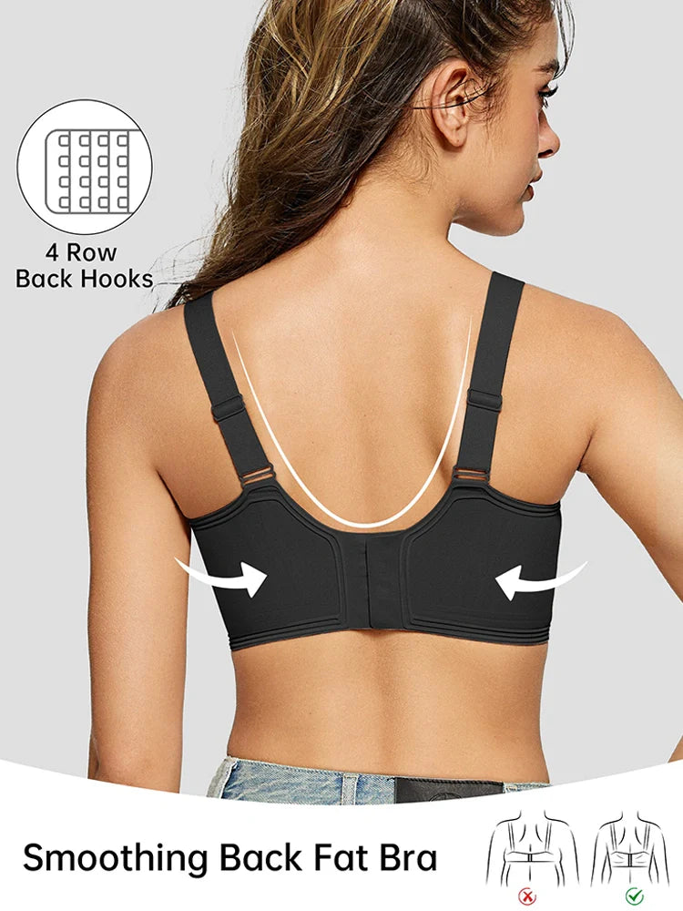Soutien-gorge push-up sans armatures à couverture totale
