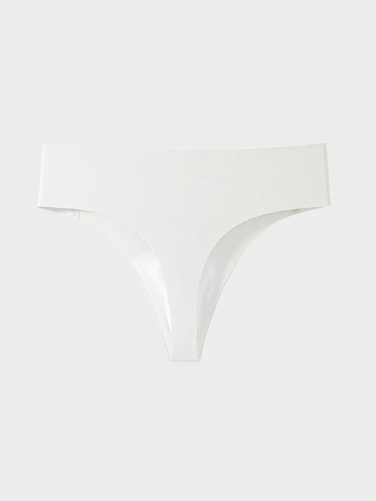 Lot de 5 strings sans coutures en soie glacée