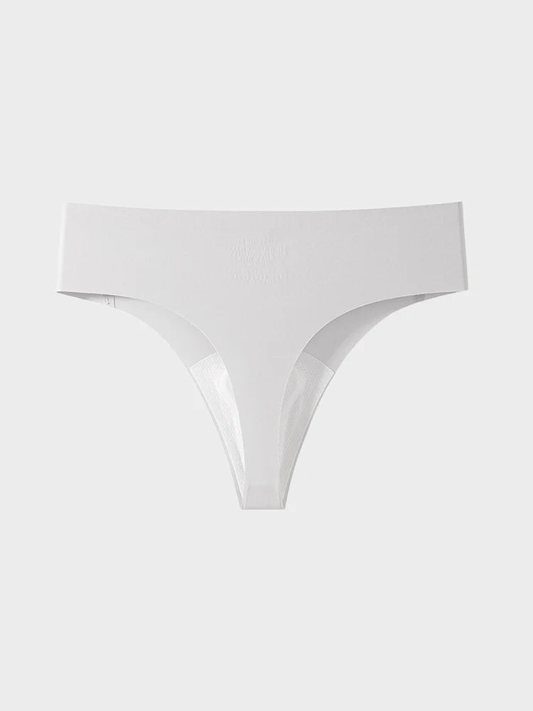 Lot de 5 strings sans coutures en soie glacée