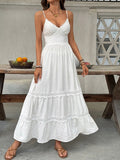 Robe longue bohème blanche