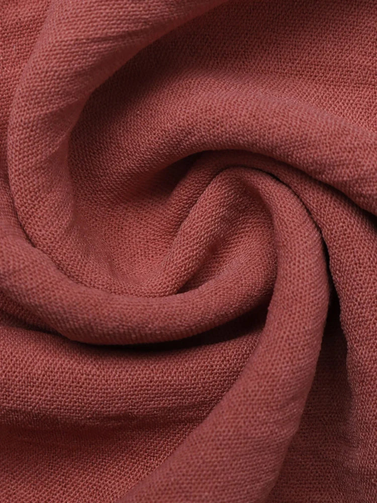 Robe longue bohème col V
