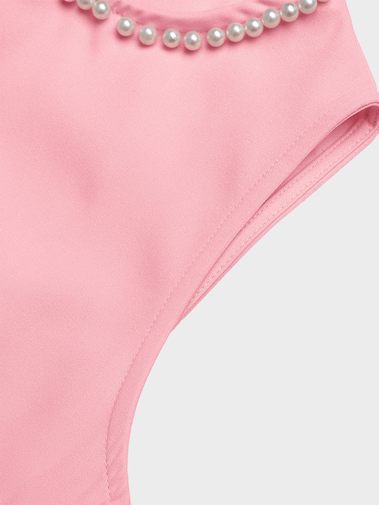 Robe d’été femme élégante coupe trapèze