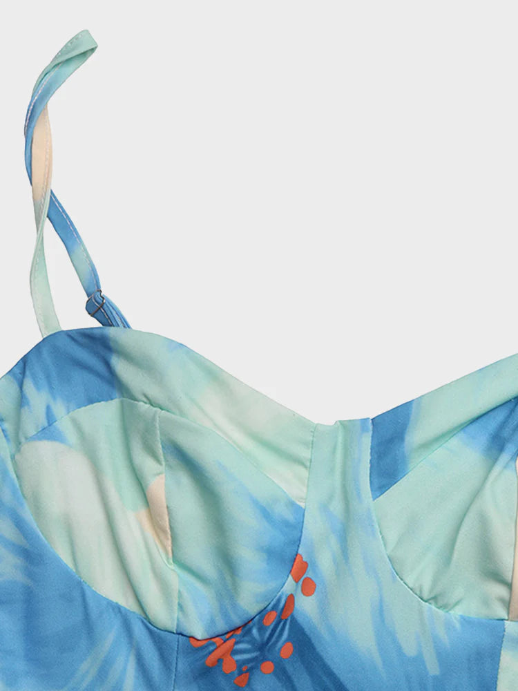 Robe d’été femme à fines bretelles