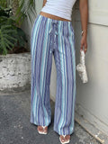 Pantalon large femme fluide avec poches