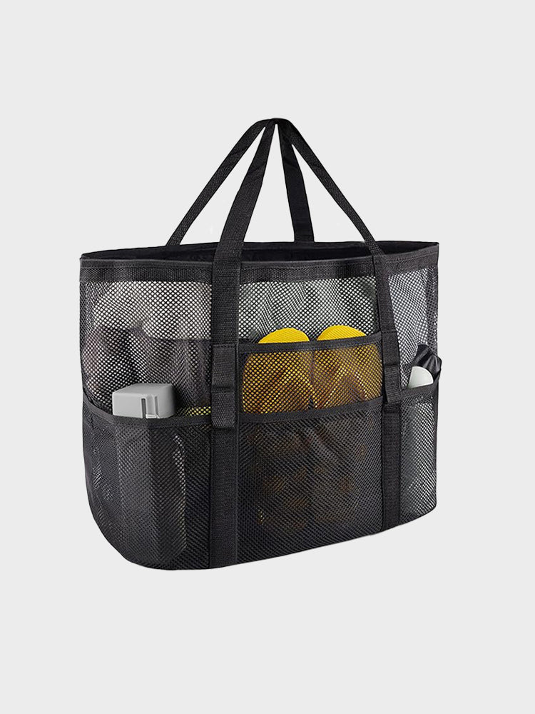 Sac de plage en filet – Grand cabas de plage