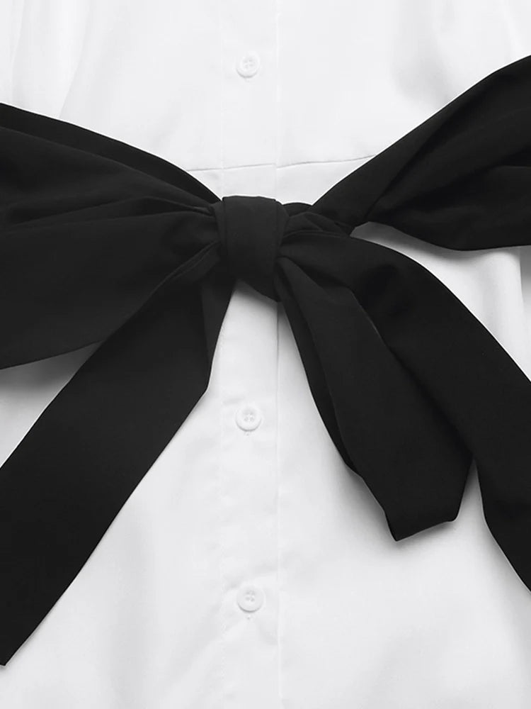Robe chemise femme sans manches boutonnée