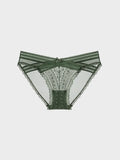 Culotte femme en dentelle échancrée taille basse et respirante