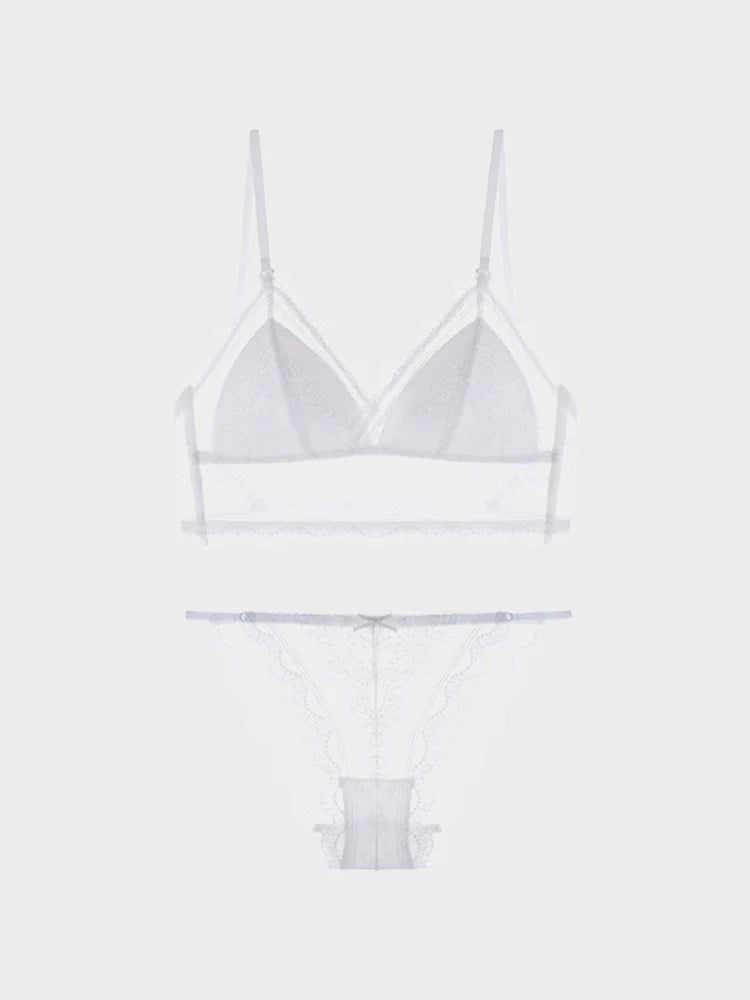 Ensemble brassière femme en dentelle sexy sans armatures