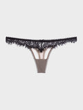 String femme en dentelle galon extensible