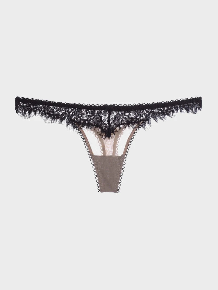 String femme en dentelle galon extensible