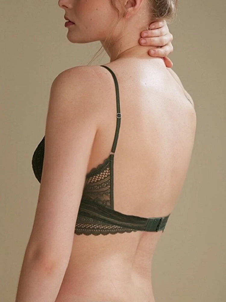 Brassière femme en dentelle sans armatures