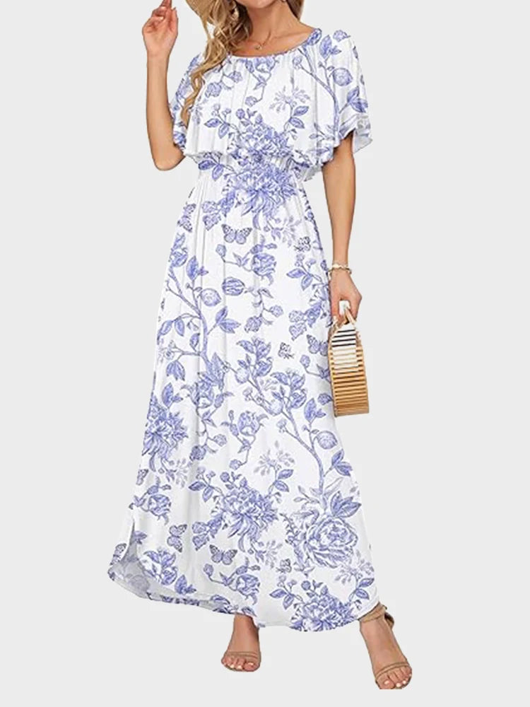 Robe longue épaules dénudées grande taille