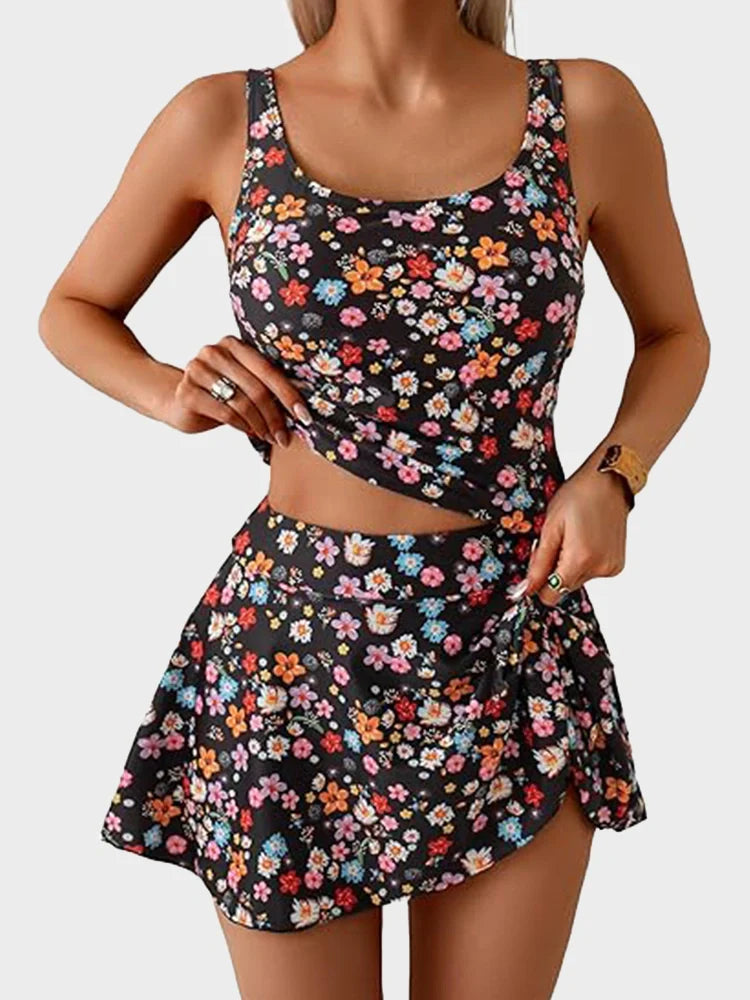 Maillot de bain une pièce robe pour femme