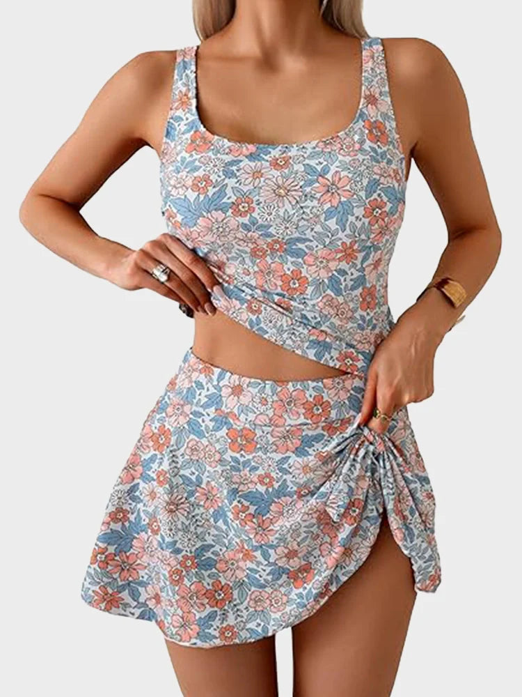 Maillot de bain une pièce robe pour femme