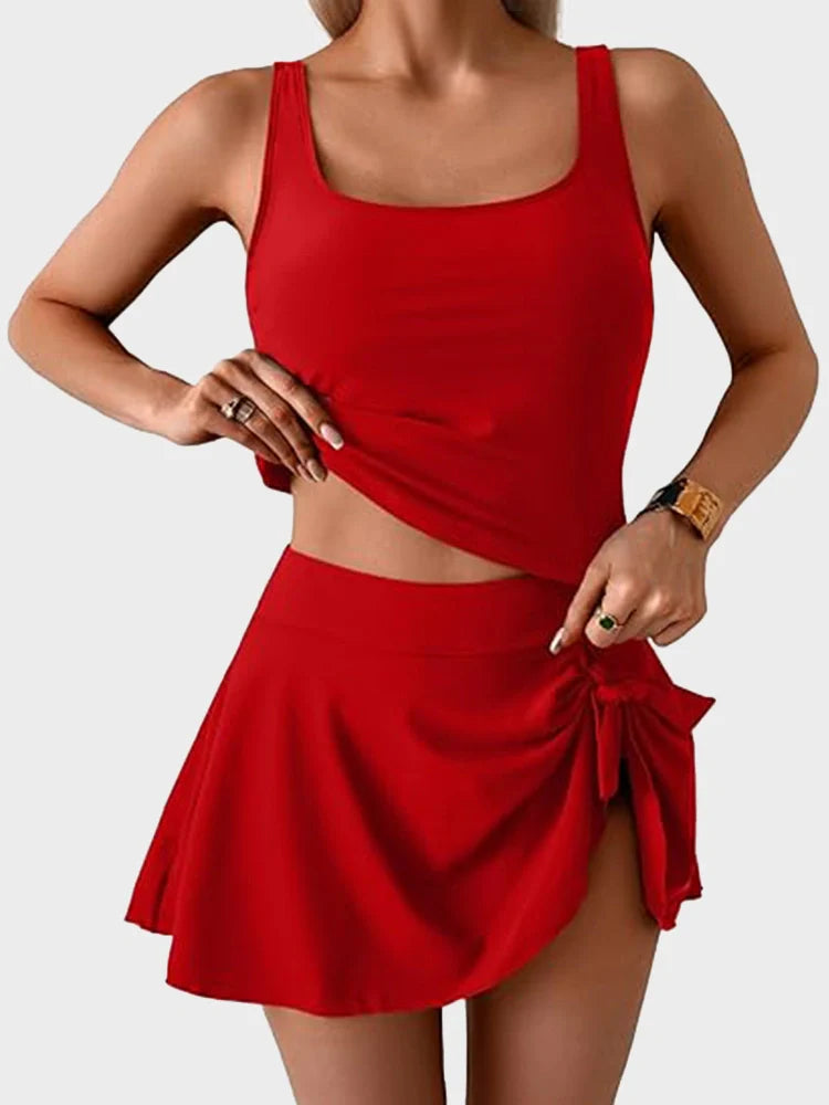 Maillot de bain une pièce robe pour femme