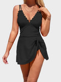 Maillot de bain une pièce robe ventre plat